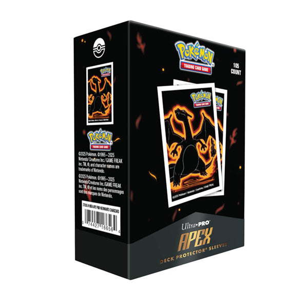 Ultra Pro - Pokémon Neon Kanto Charizard APEX Deck Protector Sleeves 105pk