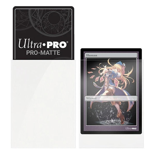 Ultra Pro - Small Pro Matte Card Sleeves 60pk - White