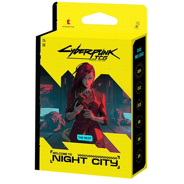 Cyberpunk TCG - Welcome to Night City Starter Deck Display – The Heist