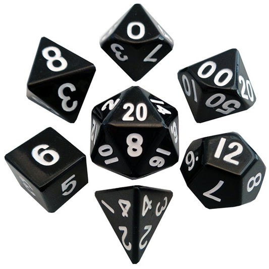 Fanroll - 16mm Metal Polyhedral Dice Set