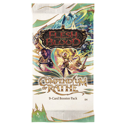 Flesh and Blood TCG - Compendium of Rathe Booster Pack