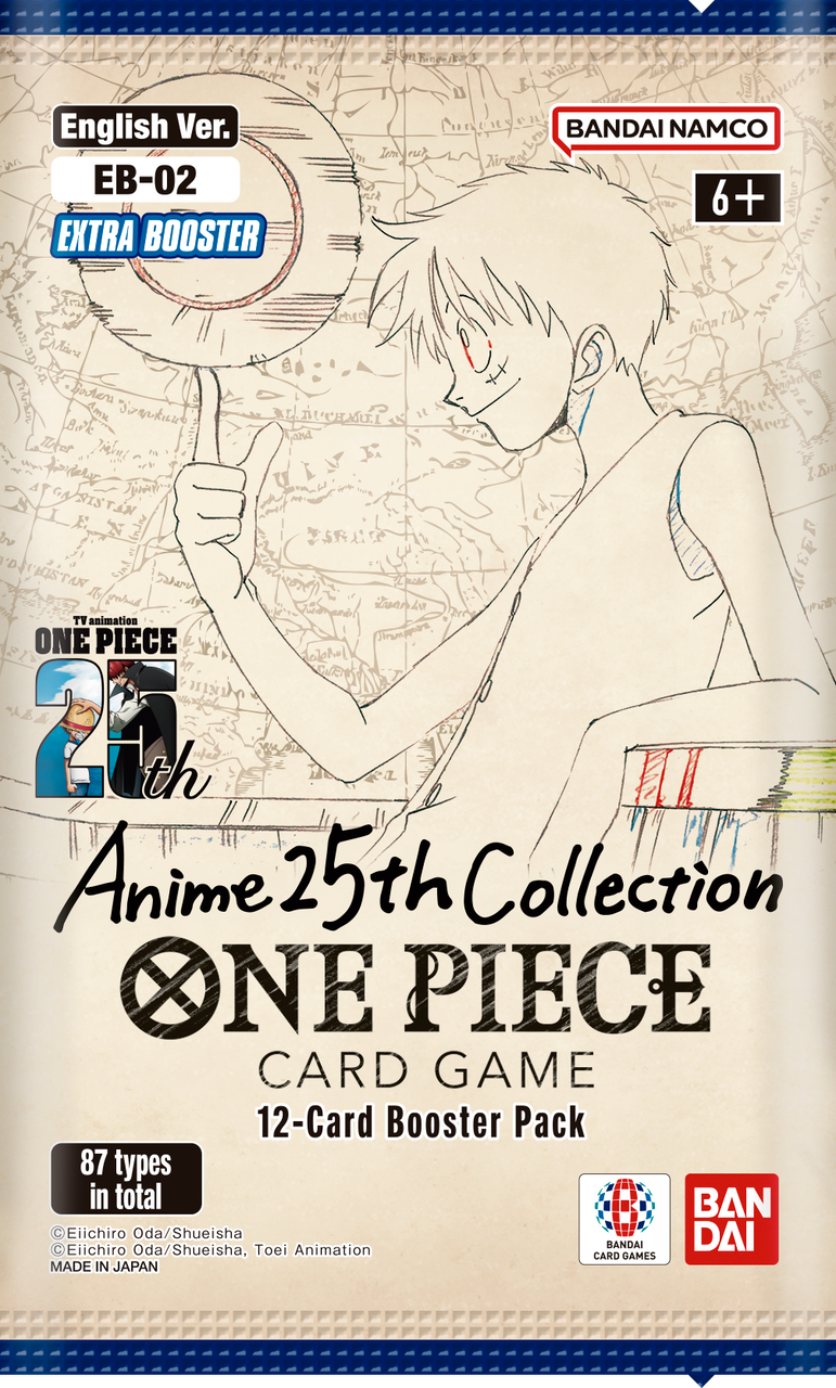 One Piece Card Game: Extra Booster - Anime 25th Collection Booster Pack (EB-02)