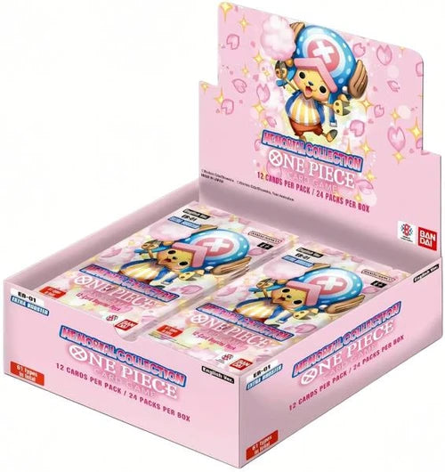 One Piece Card Game: Extra Booster - Memorial Collection Booster Box (EB-01)
