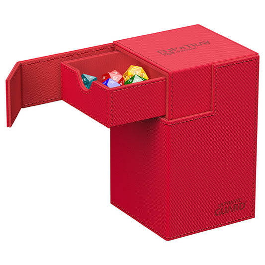 Ultimate Guard - Flip n Tray 100+ XenoSkin - Monocolor Red