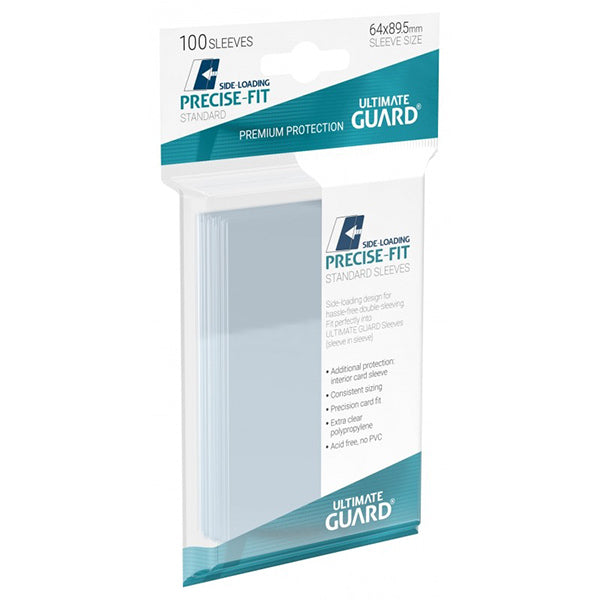 Ultimate Guard - Precise-Fit Sleeves Side-Loading Standard Size 100pk