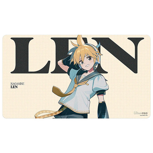 Ultra Pro - Hatsune Miku Retro Soundscapes - Len Playmat