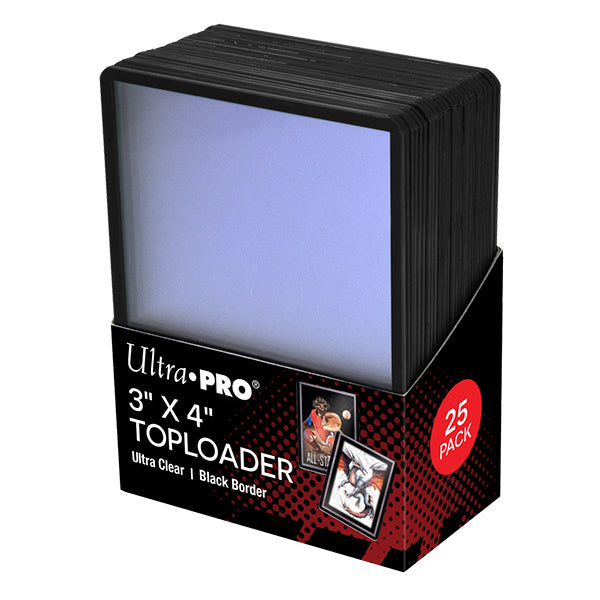 Ultra Pro - 3 x 4 Inch Toploader 25 Pack