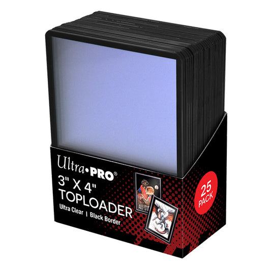 Ultra Pro - 3 x 4 Inch Toploader 25 Pack