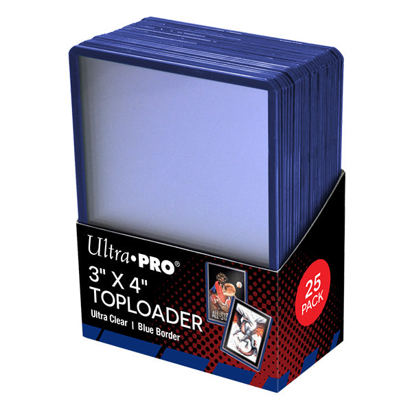 Ultra Pro - 3 x 4 Inch Toploader 25 Pack