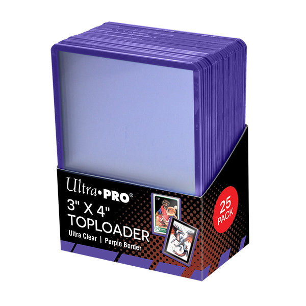 Ultra Pro - 3 x 4 Inch Toploader 25 Pack