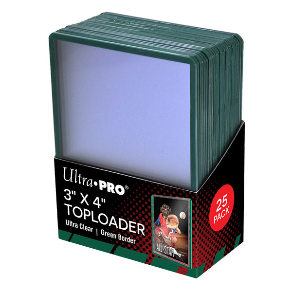 Ultra Pro - 3 x 4 Inch Toploader 25 Pack