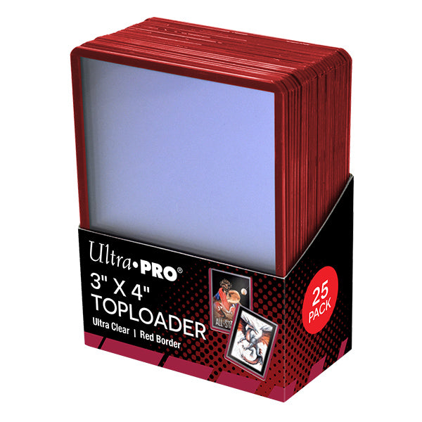 Ultra Pro - 3 x 4 Inch Toploader 25 Pack