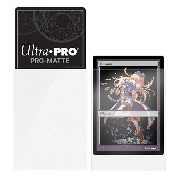Ultra Pro - Small Pro Matte Card Sleeves 60pk - White