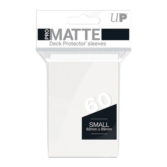 Ultra Pro - Small Pro Matte Card Sleeves 60pk - White